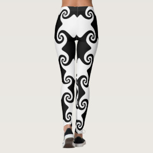 Swirl Shapes Celtic like anpassade legings Leggings