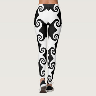 Swirl Shapes Celtic like anpassade legings Leggings