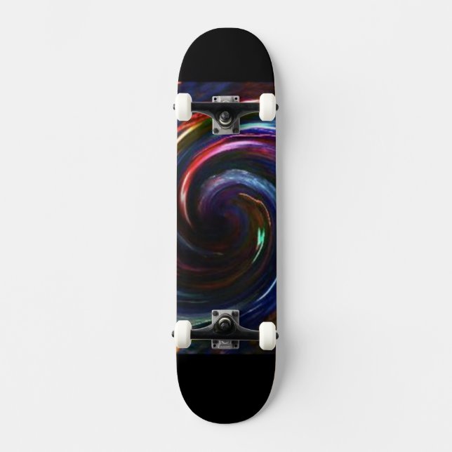 Swirl-skateboard 1, elektriskt Ljus Skateboard Bräda 21,5 Cm (Framsida)