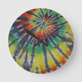 Swirl Spiral Perfekt Classic Tie Dye Phat Dyes Rund Klocka