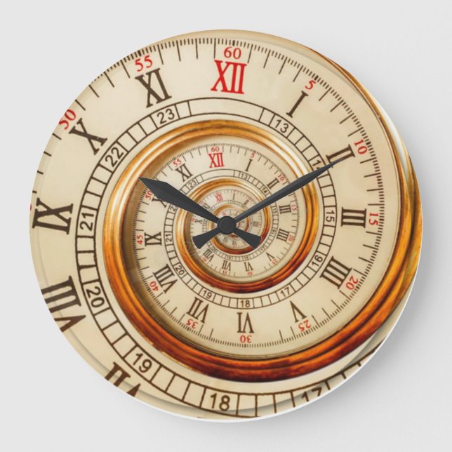 Swirl Stor Klocka (Framsida)