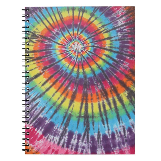 Swirl Tie Dye Anteckningsbok (Framsidan)