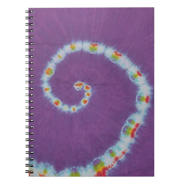 Swirl Tie Dye Anteckningsbok (Framsidan)