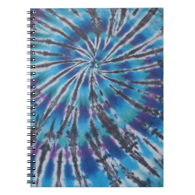 Swirl Tie Dye Anteckningsbok (Framsidan)