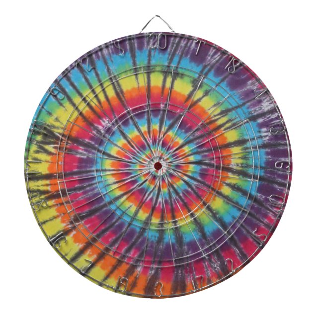 Swirl Tie Dye Darttavla (Framsidan)