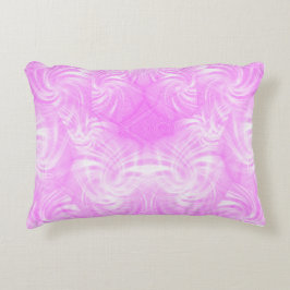 Swirled Rosa Pillow Prydnadskudde