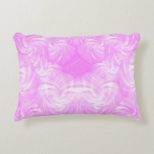 Swirled Rosa Pillow Prydnadskudde