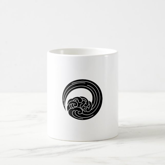 Swirled vinkarare kaffemugg (Center)