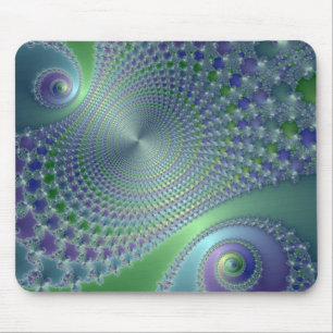 Swirler - Fractal Mousepad Musmatta