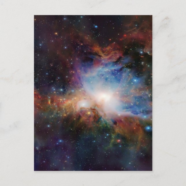Swirling Cosmos Vykort (Framsida)