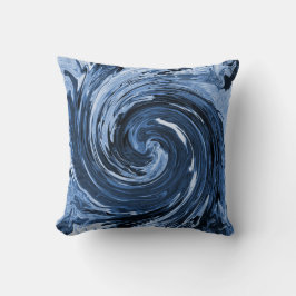 Swirling Curling-våg.. Kudde