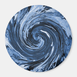 Swirling Curling-våg.. Magnet