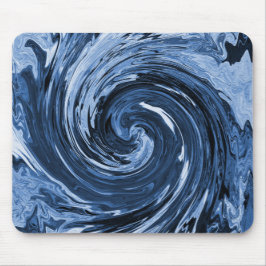 Swirling Curling-våg.. Musmatta
