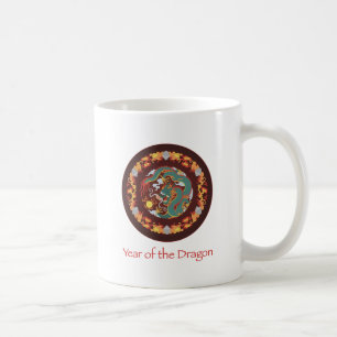 Swirling Dragon Kaffemugg