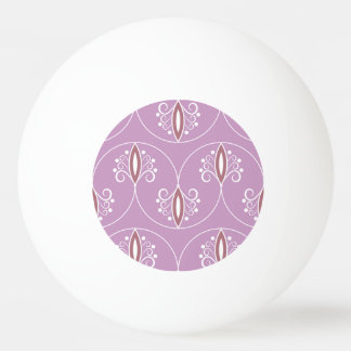 Swirling Elegance: Vintage Geometric Pingisboll