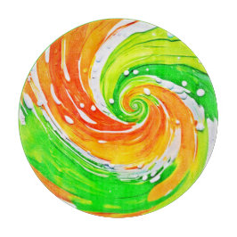 Swirling Färg Vortex Art