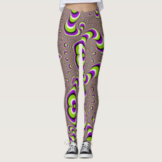Swirling Illusion Yoga Leggings