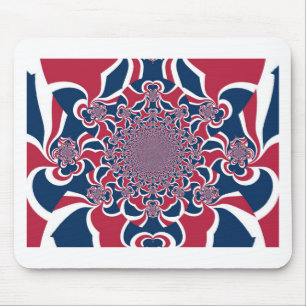 Swirling Kaleidoscope Art-utskrift Musmatta