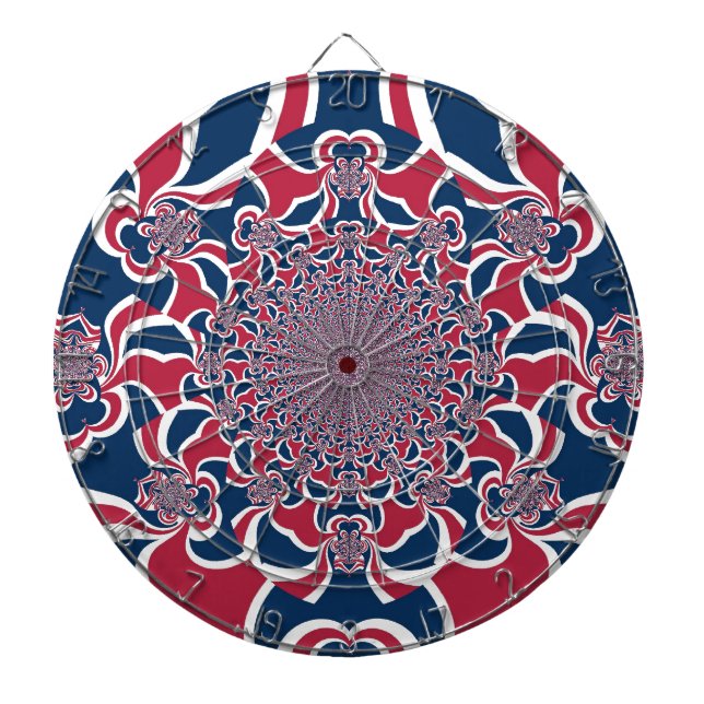 Swirling Kaleidoscope Art-utskrift Piltavla (Framsidan)