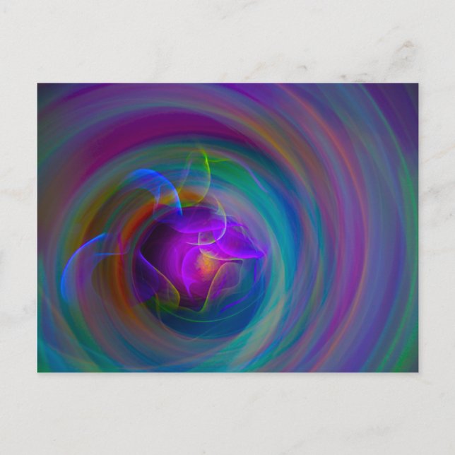 Swirling Kelp Vykort (Framsida)