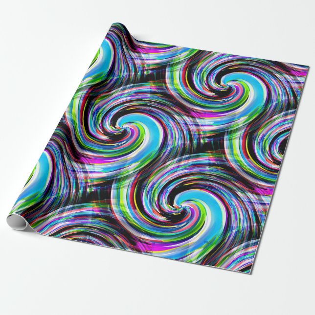 Swirling.. Presentpapper (Utrullad)