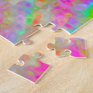 Swirling Psychedelic Dreams Jigszle Puzzle Pussel