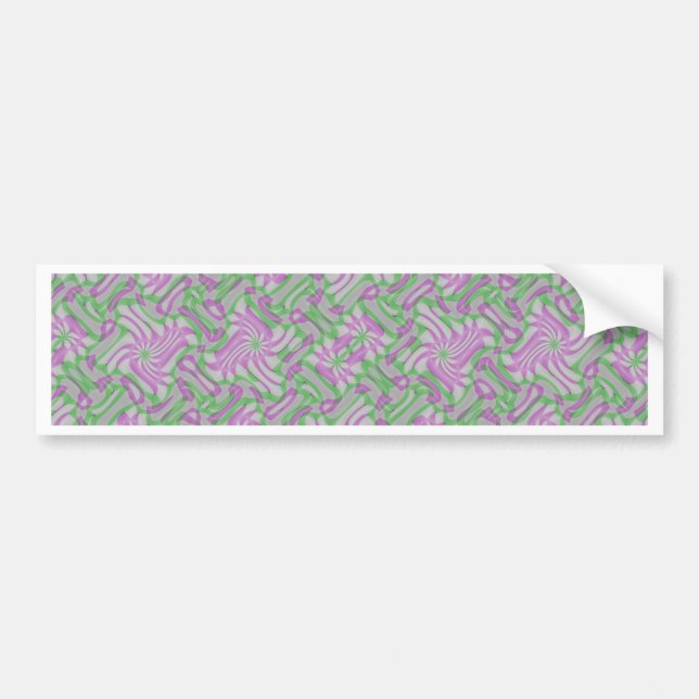 Swirling Rosettes Bildekal (Framsidan)