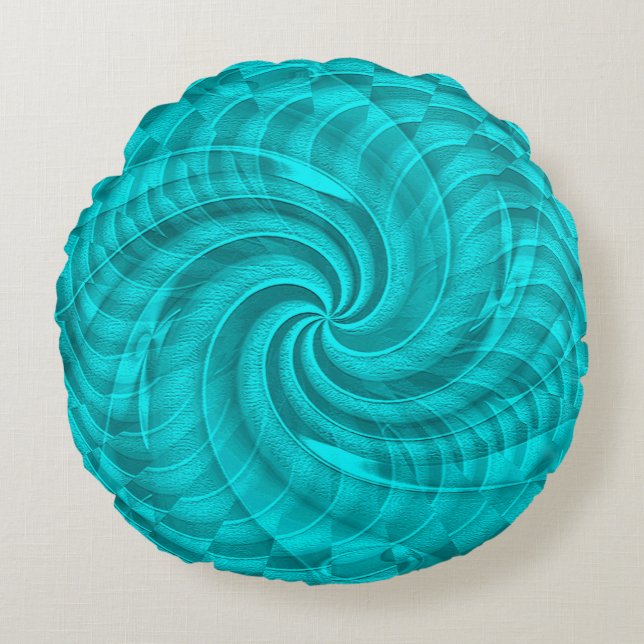 Swirling... Rund Kudde (Framsidan)