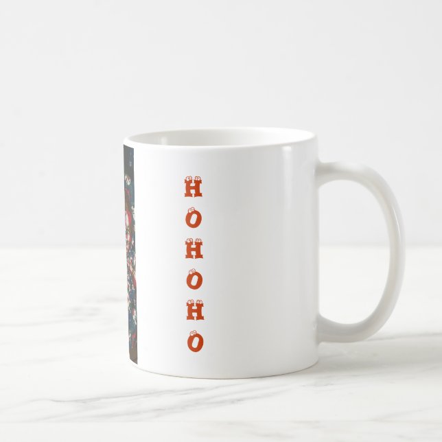 Swirling Santa Magic: Helgdag & Kitchen Ideas Kaffemugg (Höger)