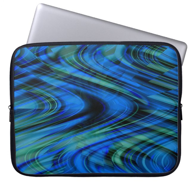 Swirling Seas.... Laptop Fodral (Framsidan)