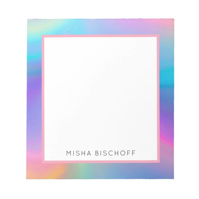 Swirling Spectrum Anteckningsblock (Framsida)