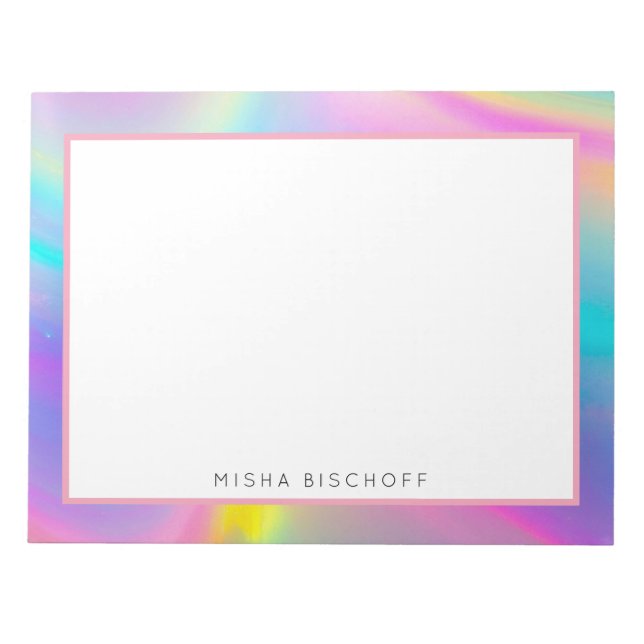 Swirling Spectrum Anteckningsblock (Framsida)