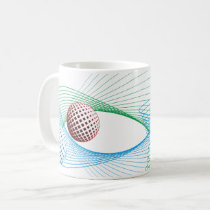 Swirling Sphere Symphony Kaffemugg