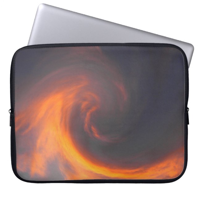 Swirling wave...... laptop fodral (Framsidan)