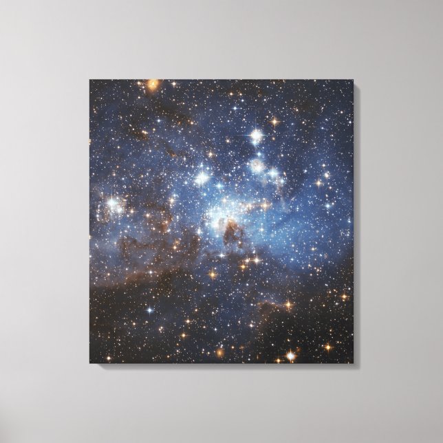 Swirls av gas och stoft canvastryck (Framsida)