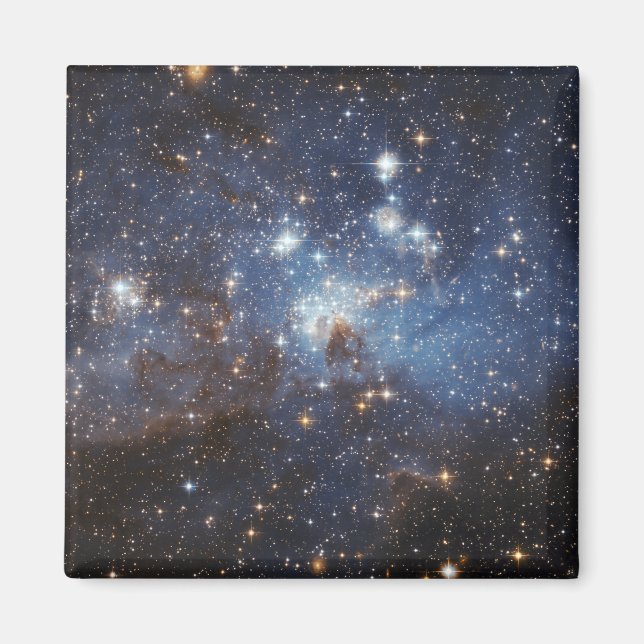 Swirls av gas och stoft magnet (Framsidan)