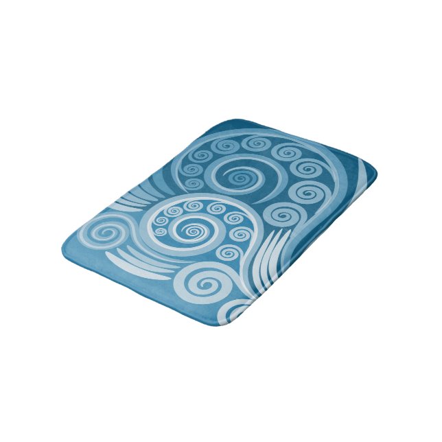 Swirls Bath Mat Badrumsmatta (Vinklad)