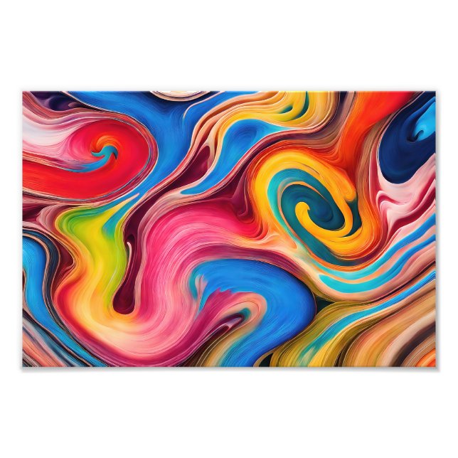 Swirls Fototryck (Framsidan)