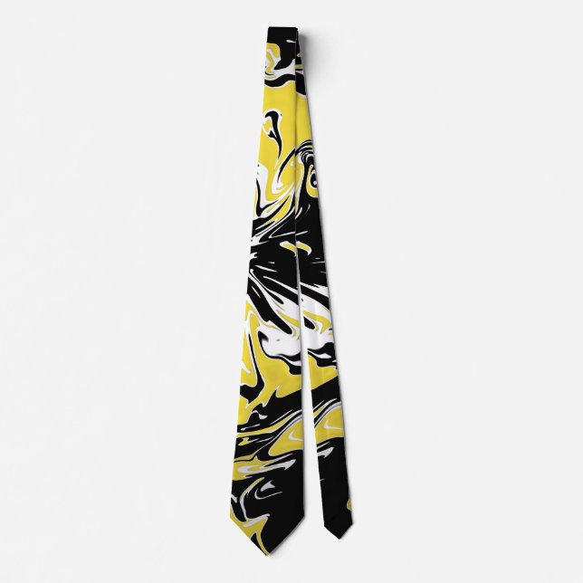 Swirls of Black, White and Gult Slips (Framsida)