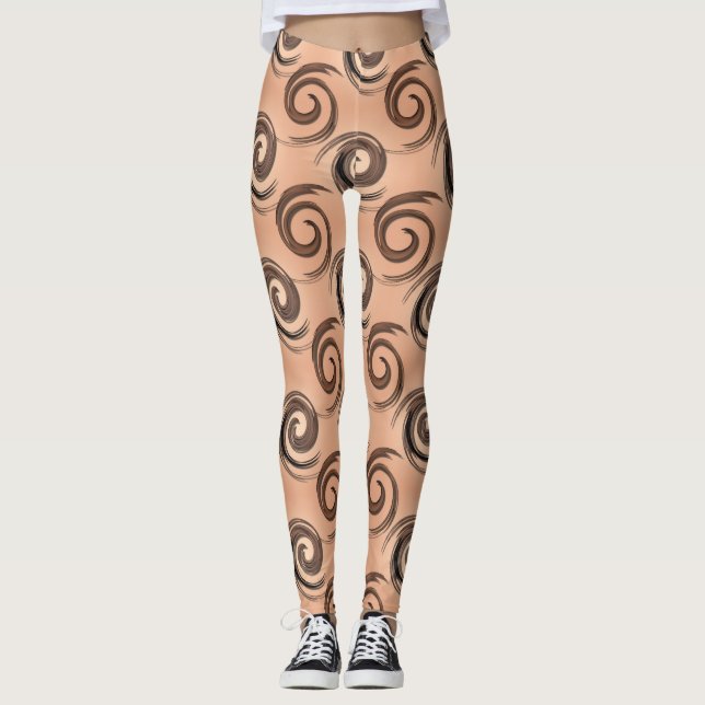 Swirls of Life Leggings (Framsida)