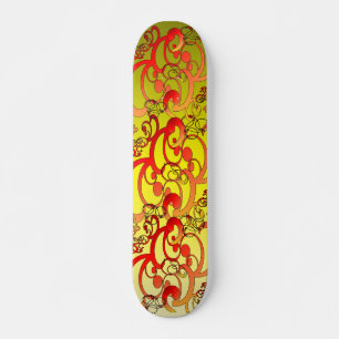 Swirls - old school skateboard bräda 18 cm