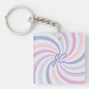 Swirls Rosa Blue Peach