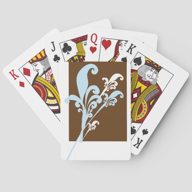 Swirls Spel Kort (Baksidan)