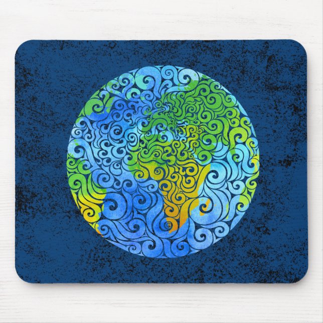 Swirly Earth Musmatta (Framsidan)
