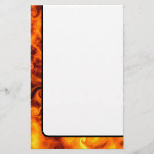 Swirly flammar brevpapper