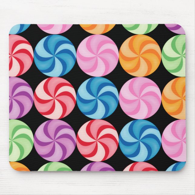 Swirly godisar Mousepad Musmatta (Framsidan)