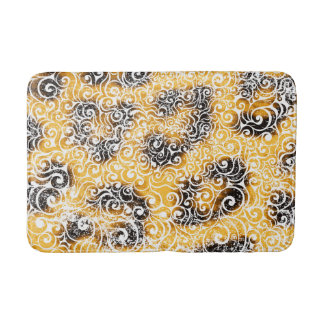 Swirly Leopard Mönster Badrumsmatta