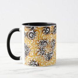 Swirly Leopard Pattern Mugg