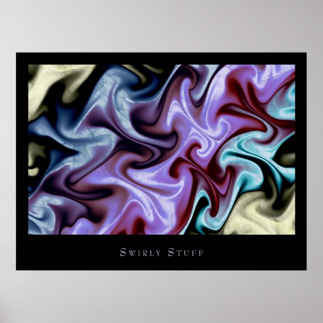 Swirly saker poster (Framsidan)