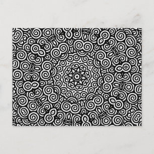 Swirly Sue-kort Vykort